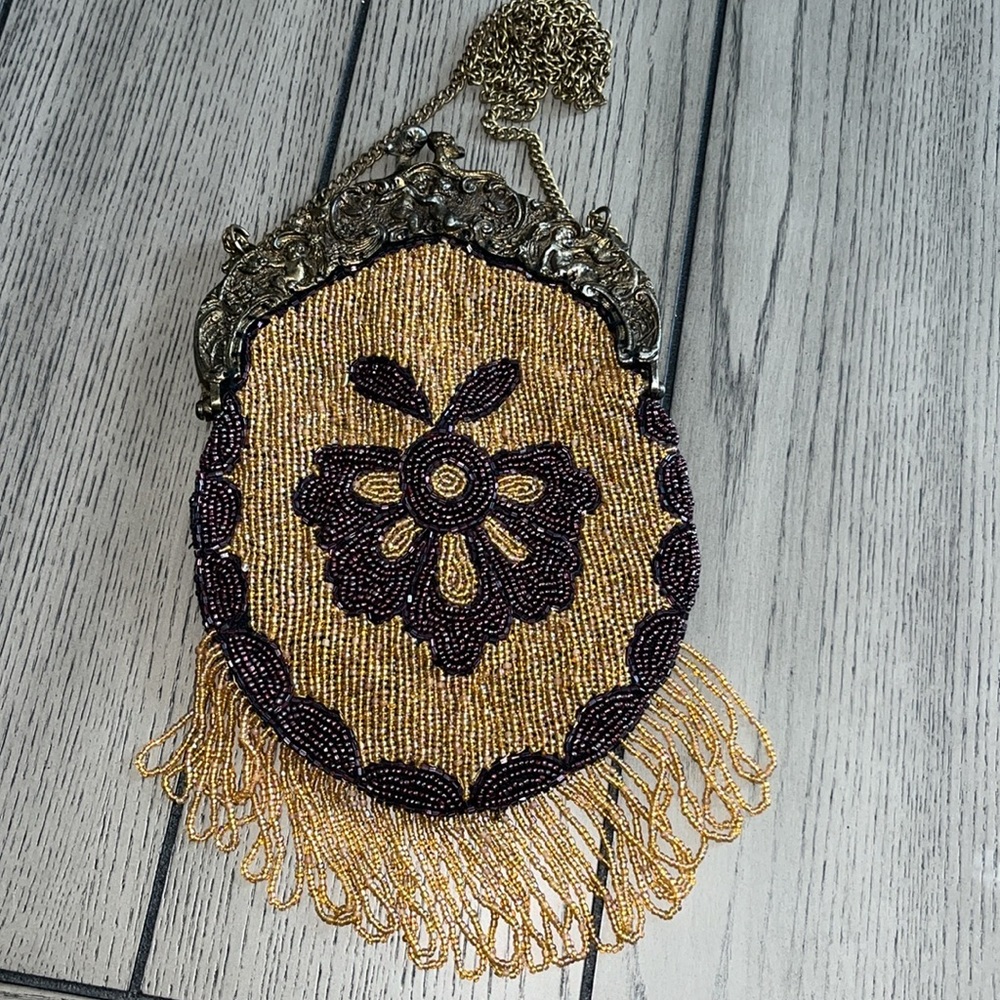 Christiana Vintage Beaded Insect Evening Bag - Picture 7 of 8